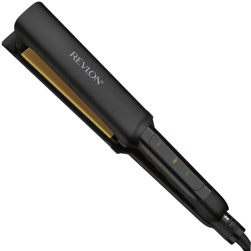 NWOT-Revlon Perfect Heat Perfect Straight Smooth Brilliance FLAT IRON 1” Plates